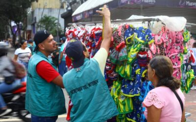 Así son los controles al espacio público en el Paseo del Comercio