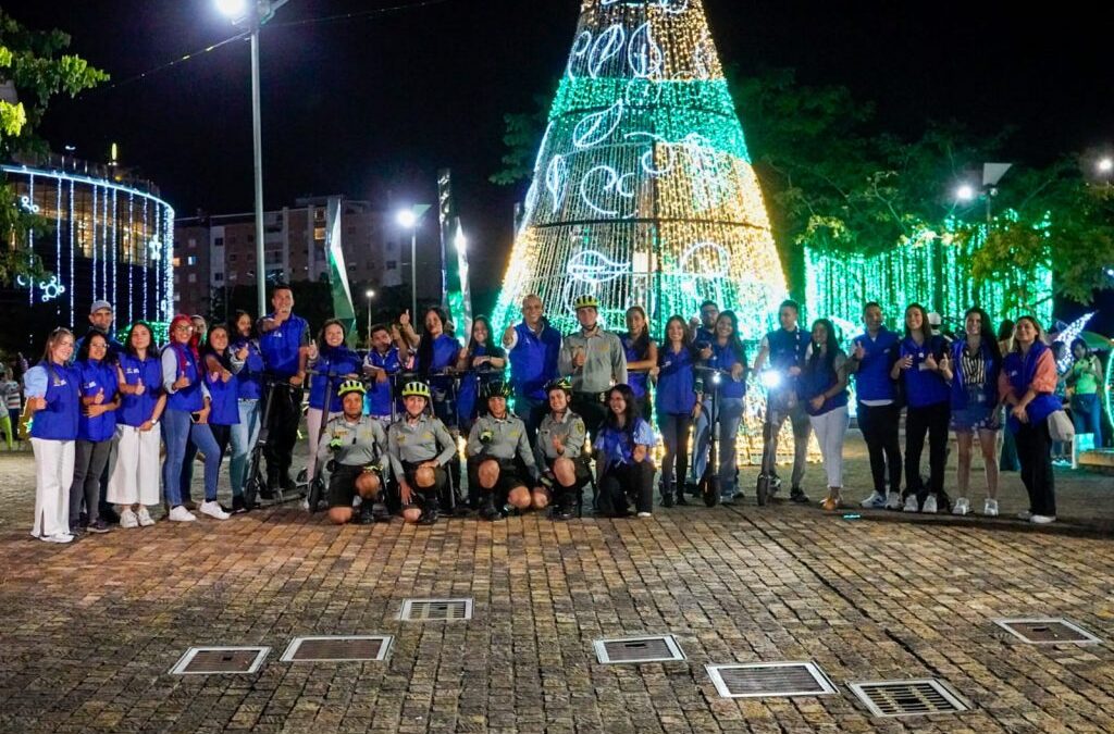 Los parques iluminados cuentan con presencia de Gestores de Convivencia y Policía