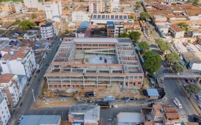 Así va la construcción del colegio Camacho Carreño