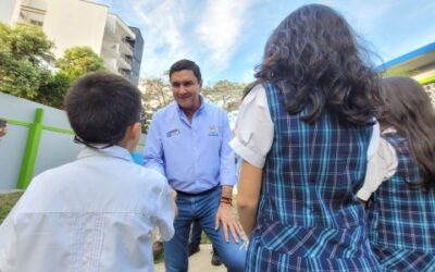 Le cambiamos la cara al colegio Las Américas