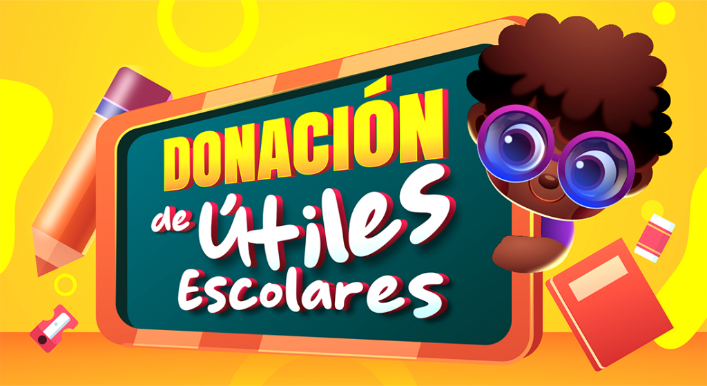 donación útiles escolares 