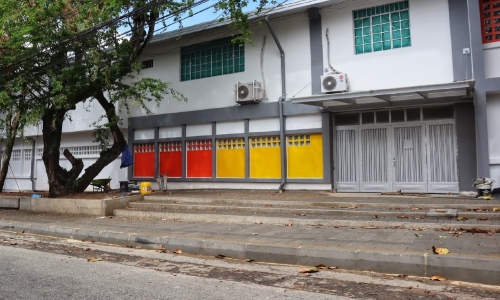 Mejoramos la fachada y el entorno del colegio Andrés Páez de Sotomayor
