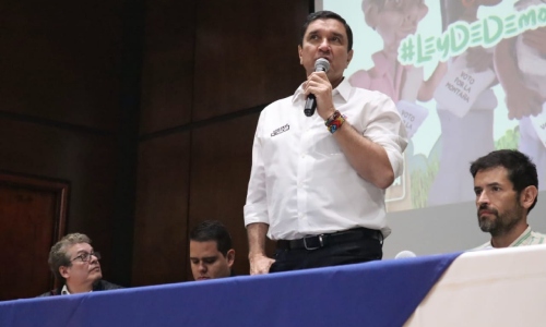 “Soy absoluto defensor del agua y de la vida”: alcalde Juan Carlos Cárdenas