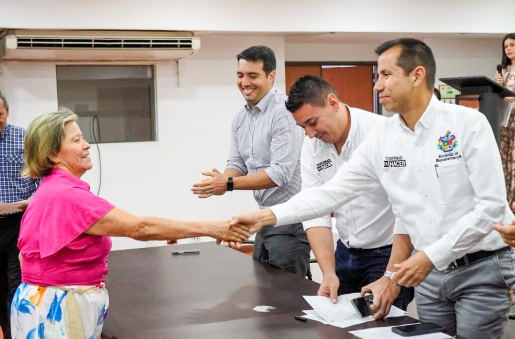 19 Jueces de Paz y Reconsideración fueron posesionados en Bucaramanga