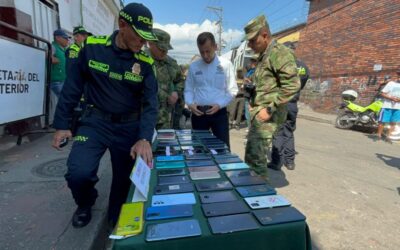 Golpe a la receptación de celulares en ‘Las Pulgas’