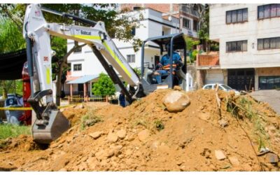 Construimos vía en el barrio La Gran Ladera