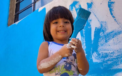 Más de 160 casas del barrio Puente Nariño lucen nuevos colores