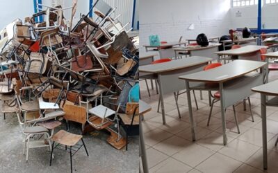 Nuevo mobiliario impacta en el bienestar de los estudiantes del colegio Francisco de Paula Santander