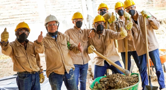 Inició la transformación de los salones comunales de los barrios La Concordia y San Luis