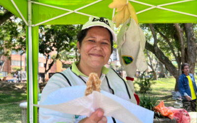 Rosa Tulia, la cara alegre de los Mercadillos Campesinos