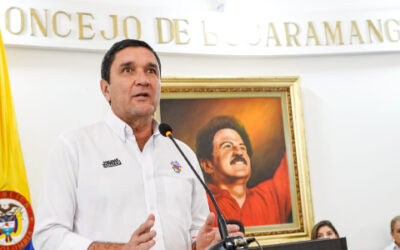 El alcalde Juan Carlos Cárdenas dio apertura a las sesiones ordinarias del Concejo de Bucaramanga