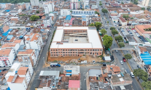 Obra en la Institución Educativa Camacho Carreño tiene un 78% de avance