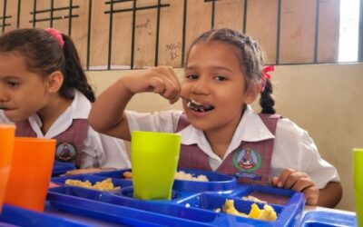 Le cumplimos con el PAE al colegio Santo Ángel: 580 estudiantes beneficiados