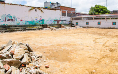 Construimos nuevo escenario deportivo en el barrio San Rafael