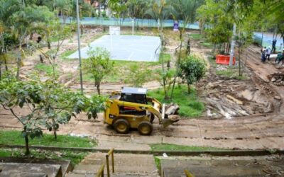 ¡Está en obra el Parque Los Leones!