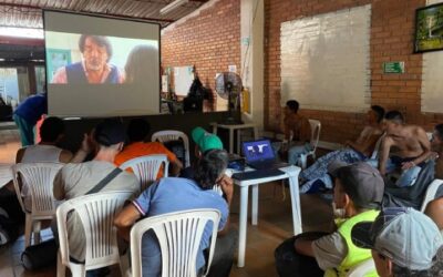 En Bucaramanga hay cine para los habitantes en calle