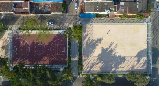 Esta es la nueva cara del escenario deportivo ‘El Triunfo’ del barrio Mutis