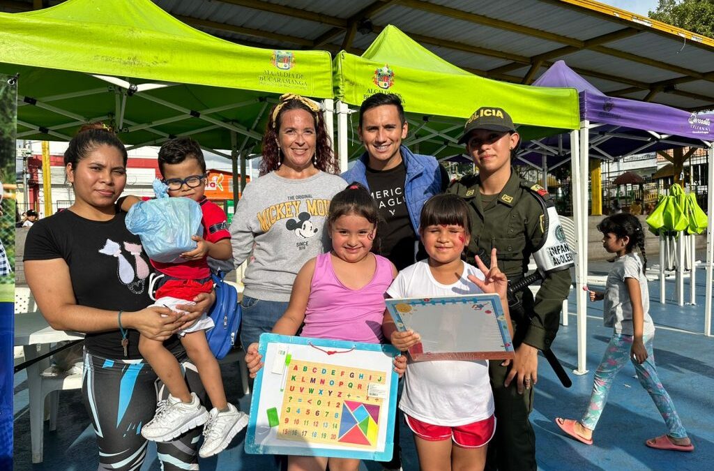 Niños y niñas de ocho barrios participan en estrategia de prevención de maltrato y violencia