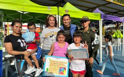 Niños y niñas de ocho barrios participan en estrategia de prevención de maltrato y violencia