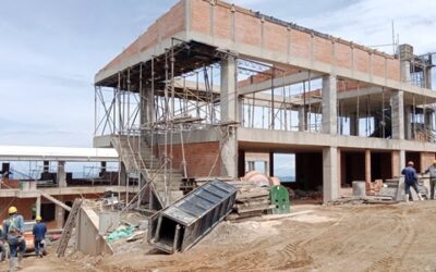 La construcción del colegio rural Bosconia Santa Rita ya registra un 50% de avance