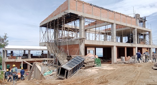 La construcción del colegio rural Bosconia Santa Rita ya registra un 50% de avance