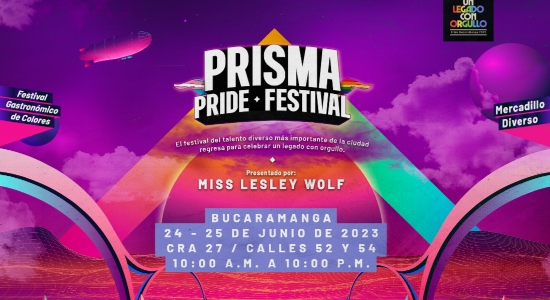 Llega a Bucaramanga la segunda versión del 'Prisma Pride Festival'