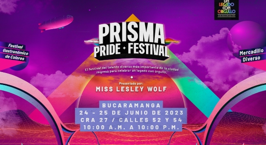 Llega a Bucaramanga la segunda versión del ‘Prisma Pride Festival’