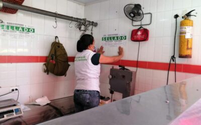 Seis expendios de carne fueron sellados en Bucaramanga