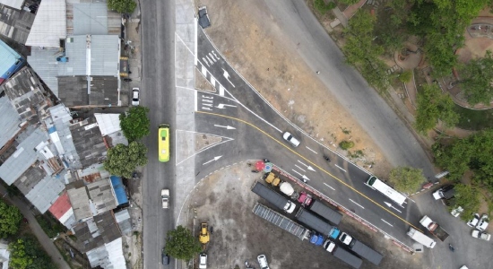 ¡Buena esa! Se construyó el acceso vehicular del barrio Kennedy en el Norte de Bucaramanga