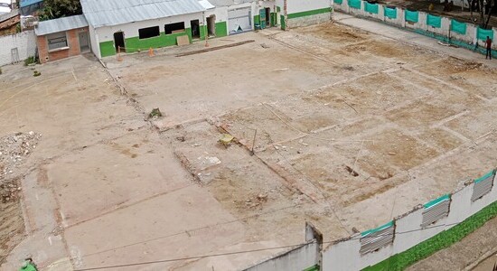 Finalizaron actividades de demolición de la antigua sede del Politécnico sede C