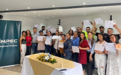 Pospenados se gradúan en cursos de panadería y repostería