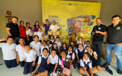 Estudiantes de la sede rural El Paulón vivieron una experiencia inolvidable en la exposición de Van Gogh