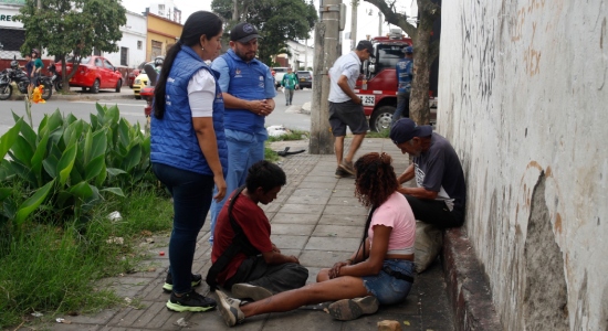 Alcaldía lidera recorridos para caracterizar habitantes de calle
