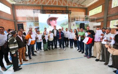 Campesinos protegen más de 400 hectáreas con los acuerdos de Pago por Servicios Ambientales