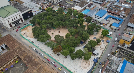 Así avanza la transformación del parque Centenario