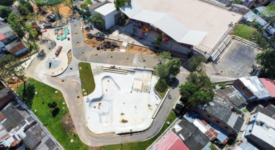 Este es el nuevo parque que tendrá pista de skate