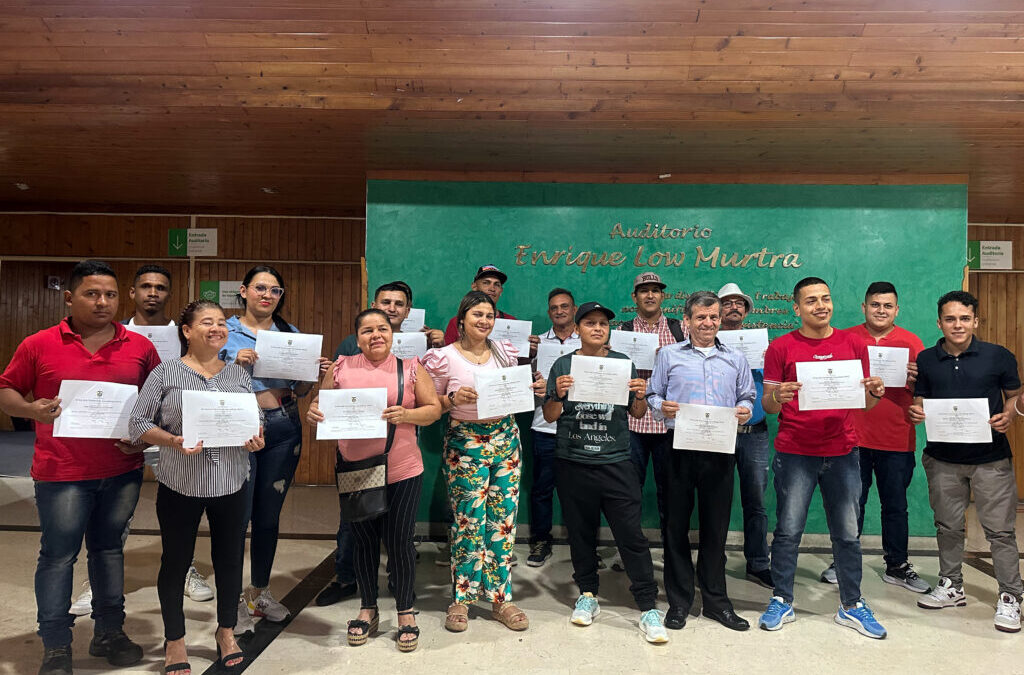 Veintiséis recicladores fueron certificados en buenas prácticas laborales