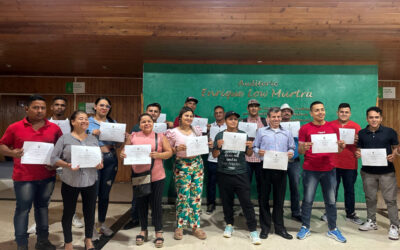 Veintiséis recicladores fueron certificados en buenas prácticas laborales