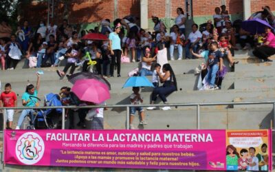 Más de 450 mujeres celebraron la Semana Mundial de la Lactancia