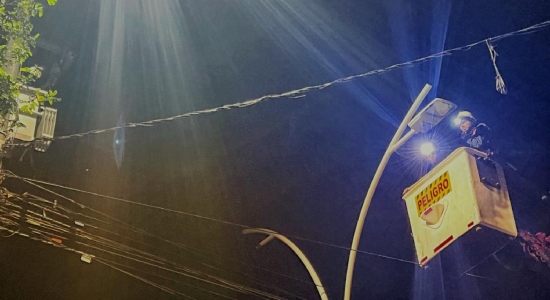 Muy pronto la calle 56 estrenará alumbrado público