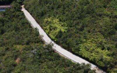 La vereda La Sabana estrena dos nuevas placa huellas