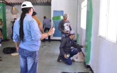 Firmantes de paz prestarán servicio comunitario en el barrio San Martín