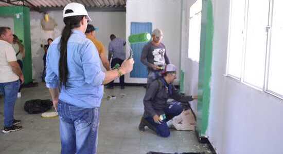 Firmantes de paz prestarán servicio comunitario en el barrio San Martín