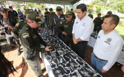 Destruyen más de ocho mil armas en Bucaramanga