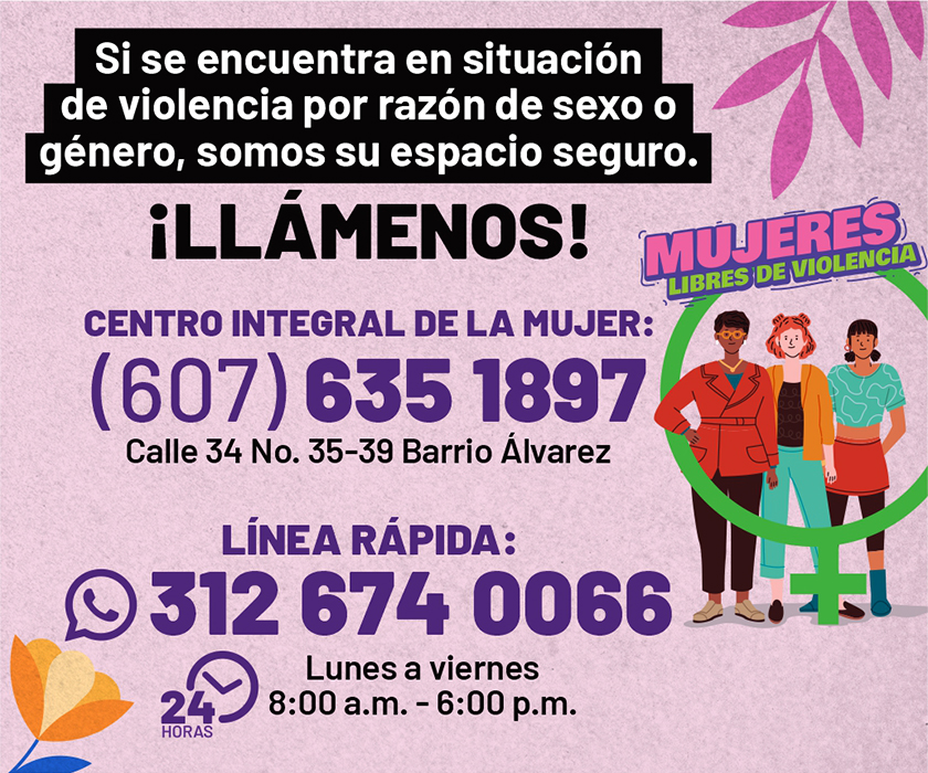 CENTRO INTEGRAL DE LA MUJER DATOS