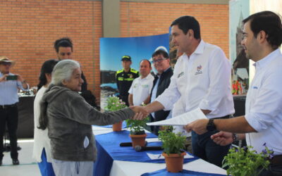 41 campesinos son los guardianes del agua que surte a Bucaramanga