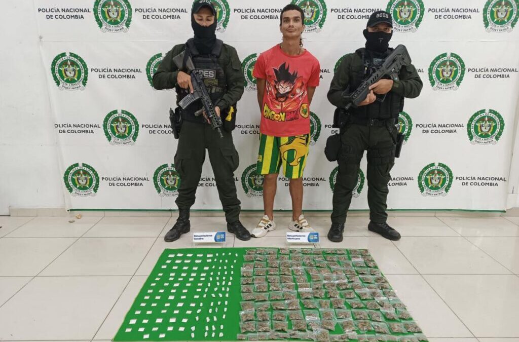 Operativo arroja la captura de individuo vinculado al tráfico de estupefacientes