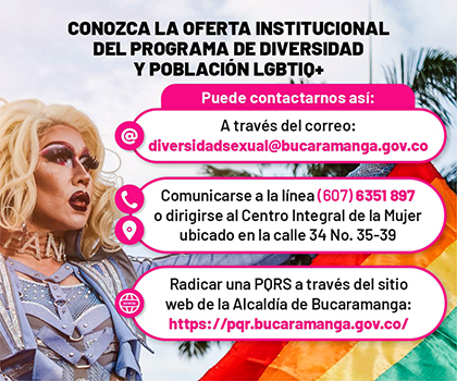 contactos para oferta institucional LGTBIQ