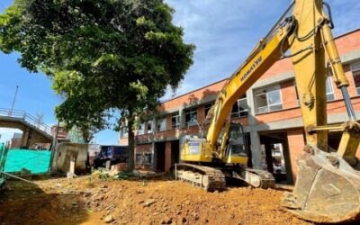 Inició la intervención del espacio público del Colegio Camacho Carreño