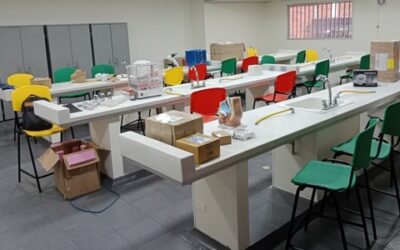 El moderno laboratorio que estrenarán los estudiantes del colegio Liceo Patria